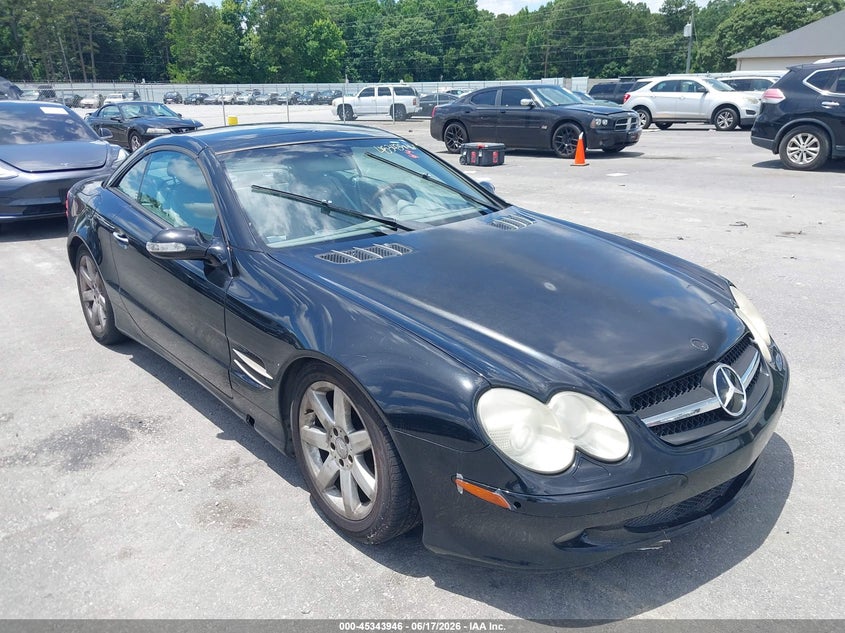 2003 Mercedes-benz Sl-class VIN WDBSK75F13F021917 IAAI salvage auction — NORMAL WEAR, Repossession Paperwork (Georgia), sold $1,550 on 2026-07-25 (photo 1)