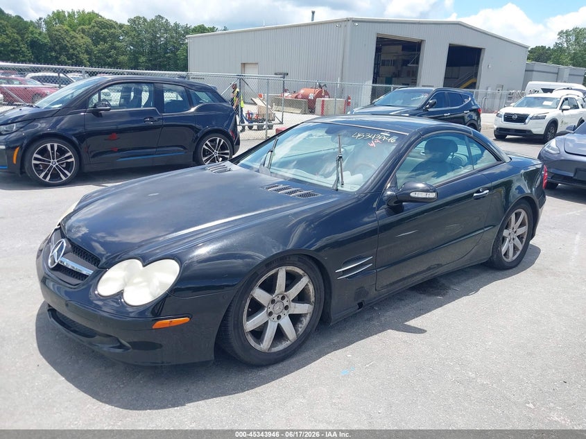 2003 Mercedes-benz Sl-class VIN WDBSK75F13F021917 IAAI salvage auction — NORMAL WEAR, Repossession Paperwork (Georgia), sold $1,550 on 2026-07-25 (photo 2)