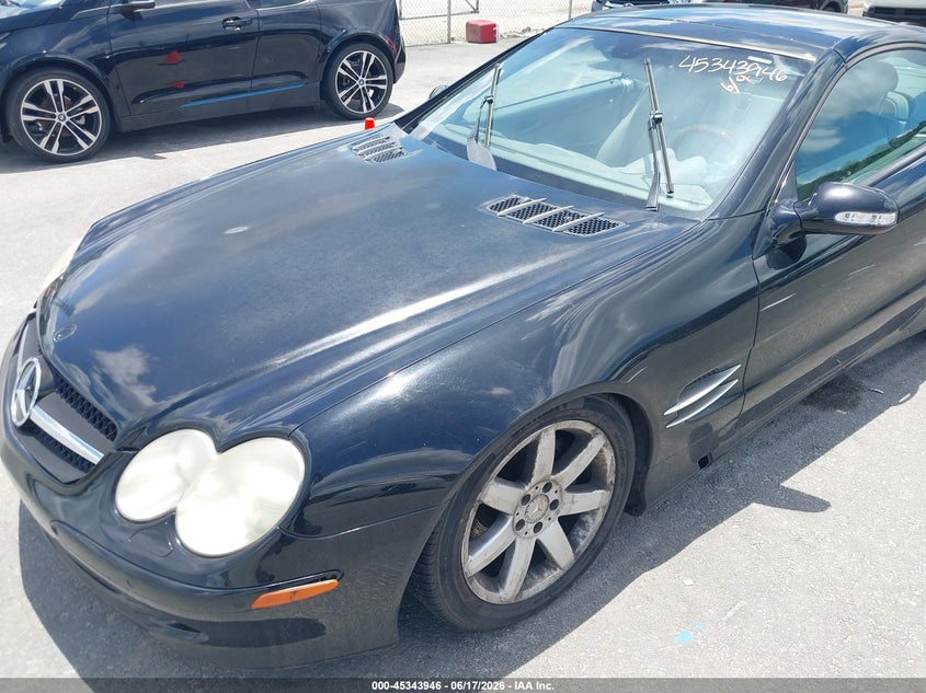 2003 Mercedes-benz Sl-class VIN WDBSK75F13F021917 IAAI salvage auction — NORMAL WEAR, Repossession Paperwork (Georgia), sold $1,550 on 2026-07-25 (photo 6)