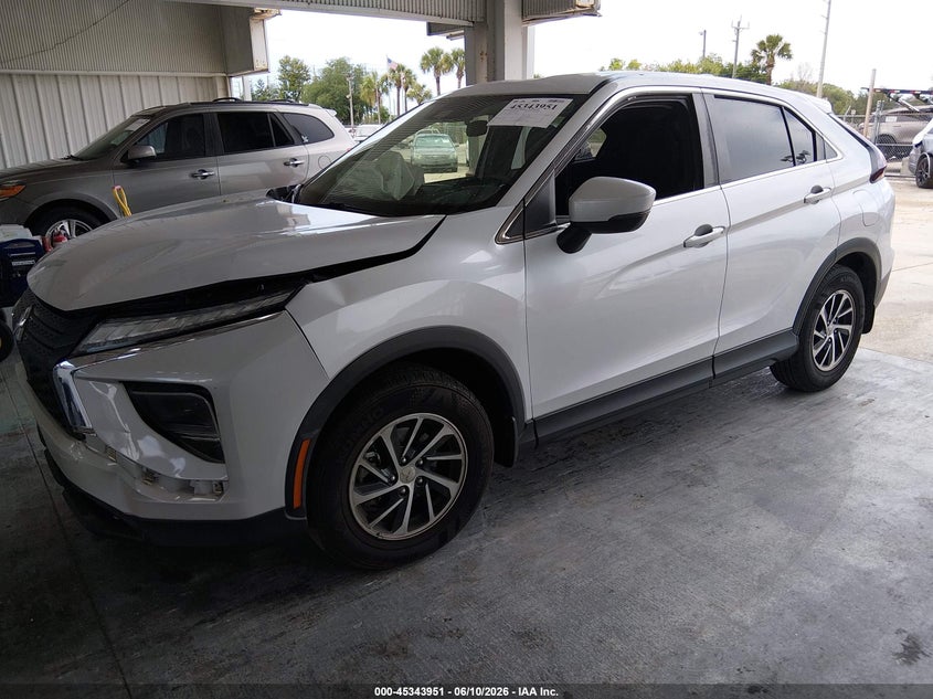 2022 Mitsubishi Eclipse cross VIN JA4ASUAA8NZ054723 IAAI salvage auction — FRONT END, Salvage Title, sold $2,600 on 2026-07-24 (photo 2)