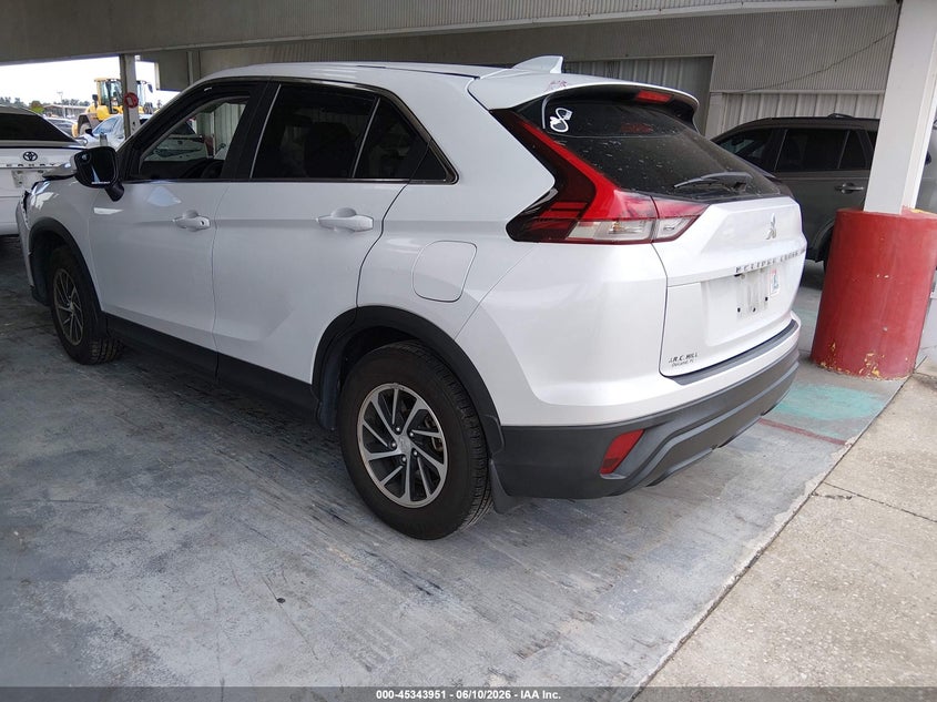 2022 Mitsubishi Eclipse cross VIN JA4ASUAA8NZ054723 IAAI salvage auction — FRONT END, Certificate Of Destruction (Florida), sold $2,600 on 2026-07-29 (photo 3)