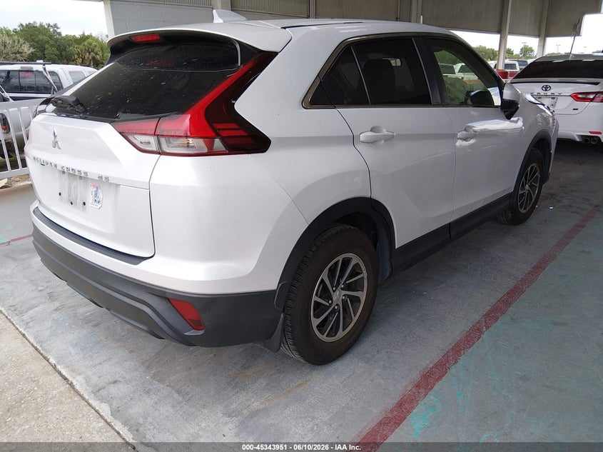 2022 Mitsubishi Eclipse cross VIN JA4ASUAA8NZ054723 IAAI salvage auction — FRONT END, Certificate Of Destruction (Florida), sold $2,600 on 2026-07-29 (photo 4)