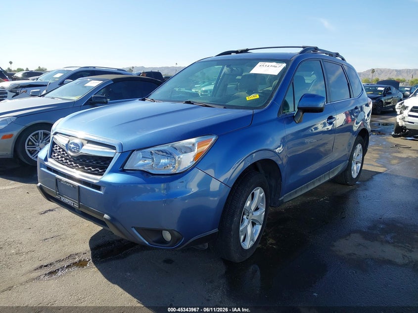 2016 Subaru Forester VIN JF2SJAHC4GH506082 IAAI salvage auction — RIGHT FRONT, Salvage (Arizona), sold $1,600 on 2026-07-14 (photo 2)