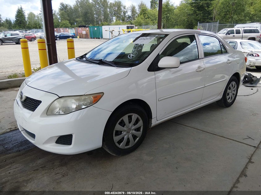 2009 Toyota Corolla VIN JTDBL40E89J013010 IAAI salvage auction — RIGHT FRONT, Bill Of Sale (Washington), sold $1,000 on 2026-07-15 (photo 2)