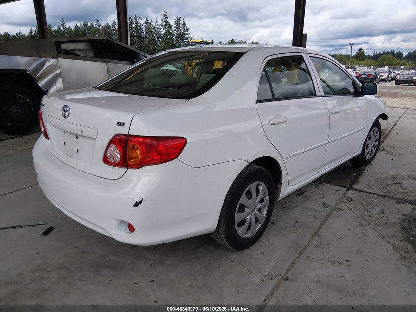 2009 Toyota Corolla VIN JTDBL40E89J013010 IAAI salvage auction — RIGHT FRONT, Bill Of Sale (Washington), sold $1,000 on 2026-07-15 (photo 4)