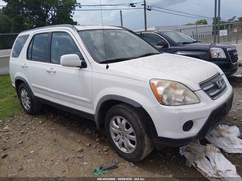 2006 Honda Cr-v VIN JHLRD78976C044823 IAAI salvage auction — NORMAL WEAR, Clear (Tennessee), sold $1,100 on 2026-07-16 (photo 1)