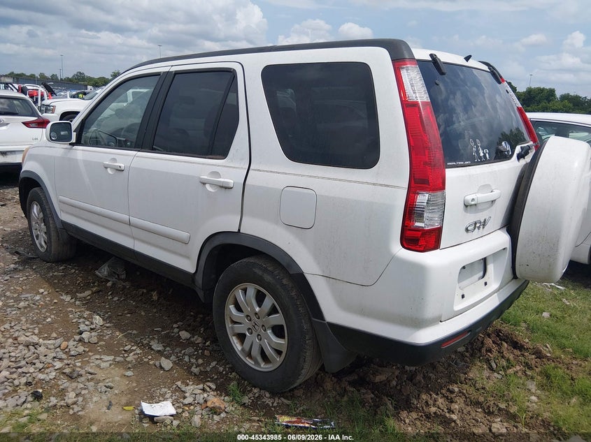 2006 Honda Cr-v VIN JHLRD78976C044823 IAAI salvage auction — NORMAL WEAR, Clear (Tennessee), sold $1,100 on 2026-07-16 (photo 3)