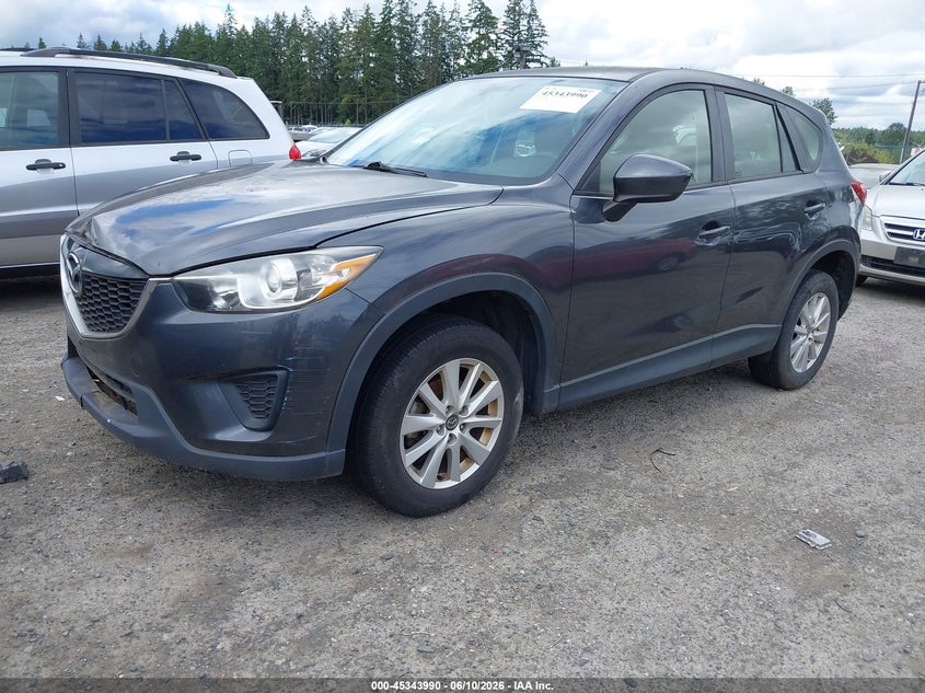 2014 Mazda Cx-5 VIN JM3KE2BE4E0309418 IAAI salvage auction — FRONT END, Clear (Washington), sold $2,650 on 2026-07-08 (photo 2)