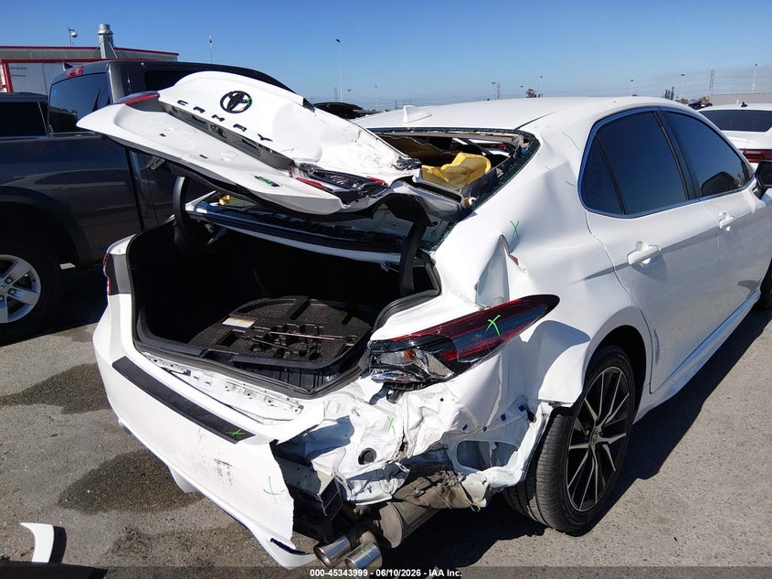 2022 Toyota Camry VIN 4T1G11AK1NU628730 IAAI salvage auction — REAR END, Salvage (California), sold $6,050 on 2026-07-09 (photo 6)