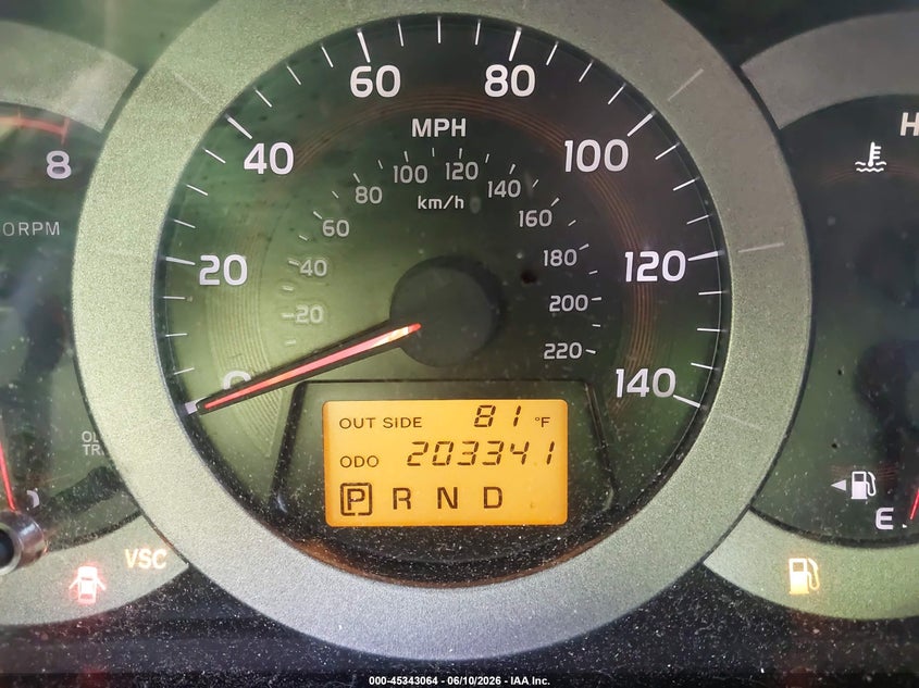2006 Toyota Rav 4 VIN JTMZD33V165013078 IAAI salvage auction — NORMAL WEAR, Clear (New Jersey), sold $850 on 2026-07-23 (photo 7)