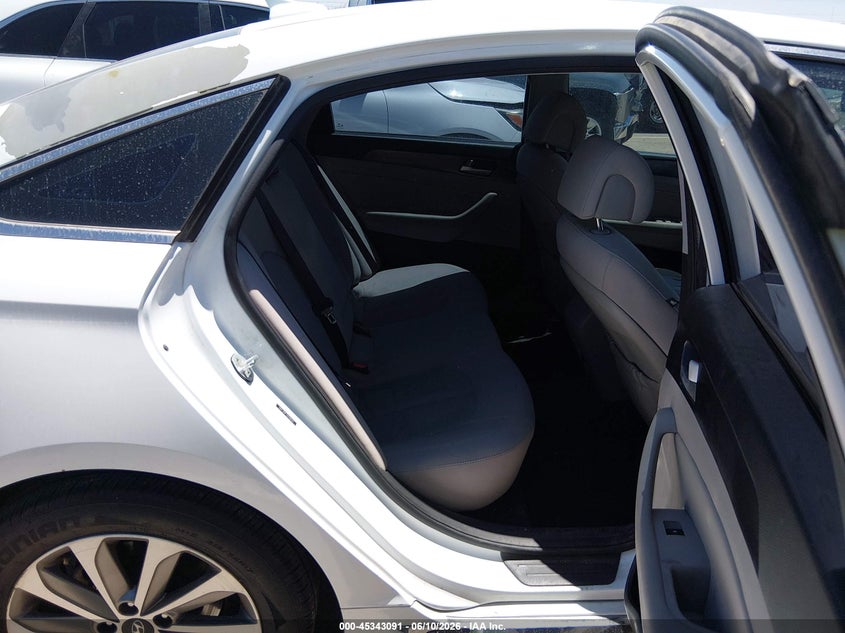 2016 Hyundai Sonata VIN 5NPE34AF7GH288393 IAAI salvage auction — NORMAL WEAR, Salvage Title, sold $1,150 on 2026-07-22 (photo 8)