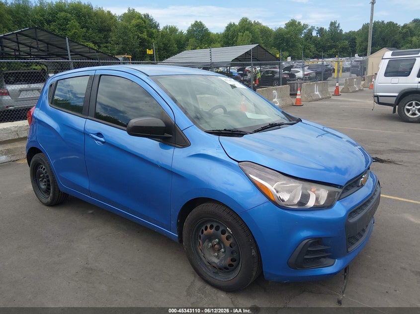 2018 Chevrolet Spark VIN KL8CB6SA2JC441539 IAAI salvage auction — LEFT FRONT, Salvage Title, sold $900 on 2026-07-23 (photo 1)