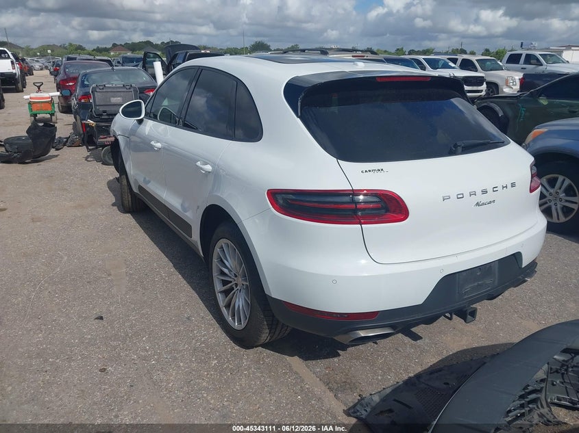 2017 Porsche Macan VIN WP1AA2A58HLB00573 IAAI salvage auction — FRONT END, Original (Texas), sold $8,700 on 2026-07-29 (photo 3)