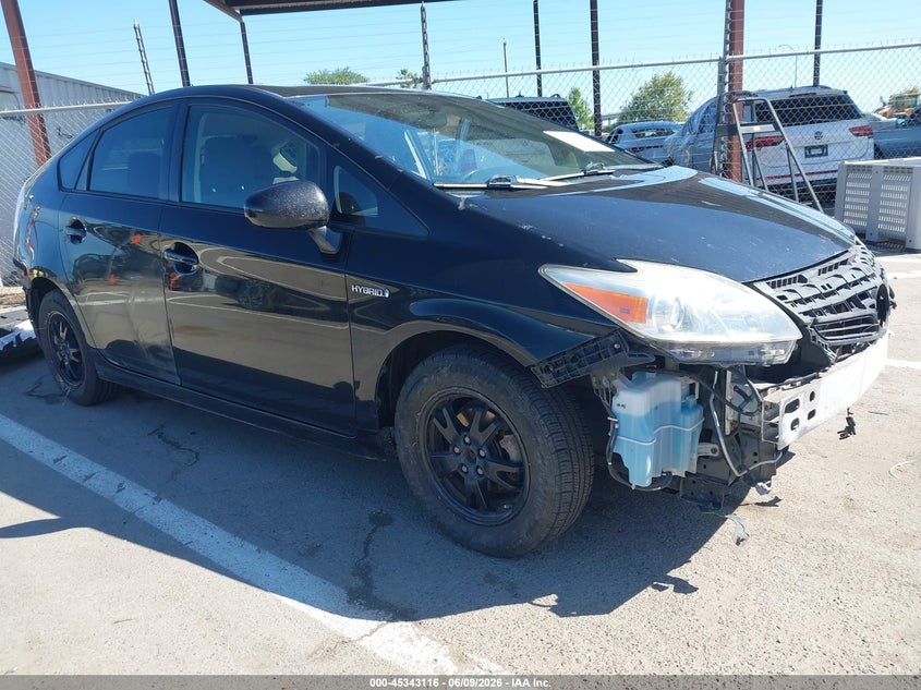 2013 Toyota Prius VIN JTDKN3DU1D5578299 IAAI salvage auction — NORMAL WEAR, Salvage Title, sold $575 on 2026-07-28 (photo 1)