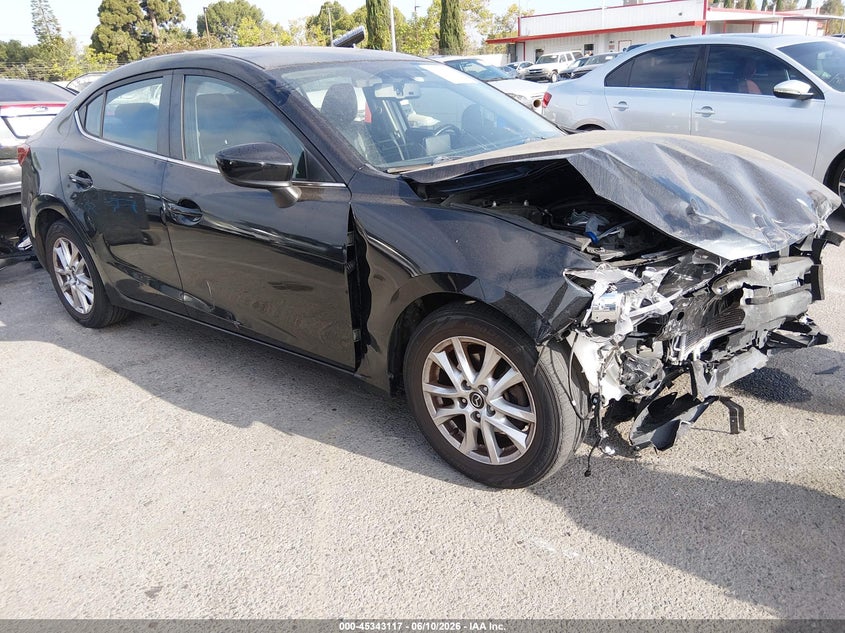 2016 Mazda 3 VIN JM1BM1X76G1319932 IAAI salvage auction — FRONT END, Salvage Title, sold $550 on 2026-07-23 (photo 1)
