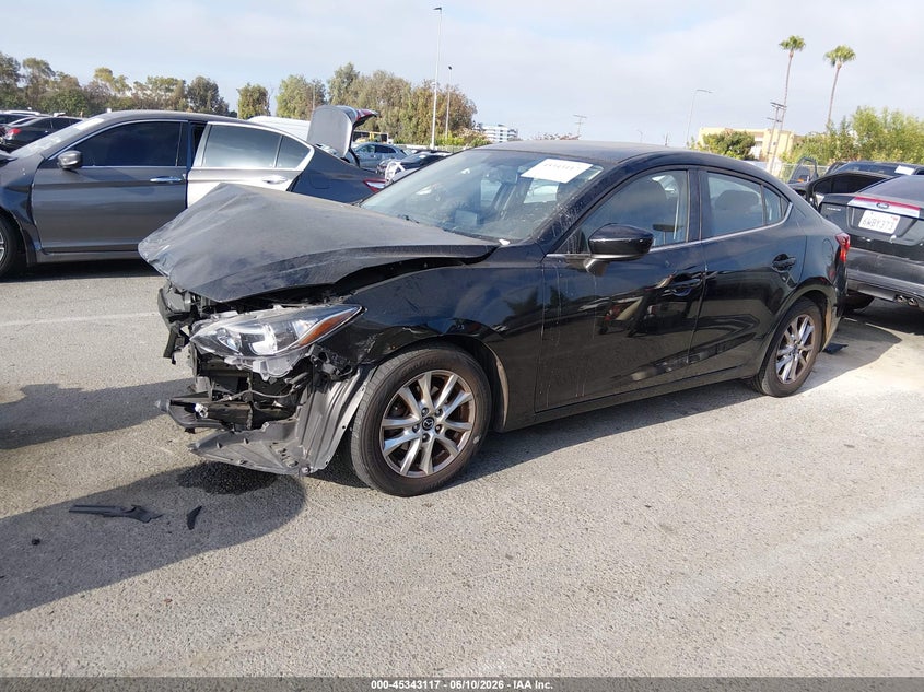 2016 Mazda 3 VIN JM1BM1X76G1319932 IAAI salvage auction — FRONT END, Salvage Title, sold $550 on 2026-07-23 (photo 2)