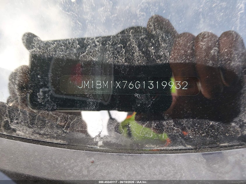 2016 Mazda 3 VIN JM1BM1X76G1319932 IAAI salvage auction — FRONT END, Salvage Title, sold $550 on 2026-07-23 (photo 9)