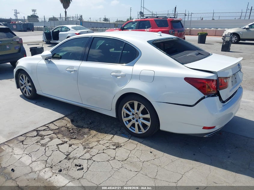 2014 Lexus Gs VIN JTHBE1BL7E5043976 IAAI salvage auction — RIGHT SIDE, Salvage (California), sold $1,550 on 2026-07-29 (photo 3)