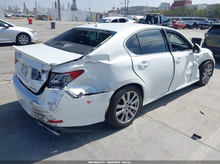 2014 Lexus Gs VIN JTHBE1BL7E5043976 IAAI salvage auction — RIGHT SIDE, Salvage (California), sold $1,550 on 2026-07-29 (photo 4)