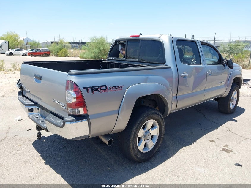 2014 Toyota Tacoma VIN 3TMJU4GNXEM170985 IAAI salvage auction — ROLLOVER, Salvage (Arizona), sold $3,200 on 2026-07-09 (photo 4)