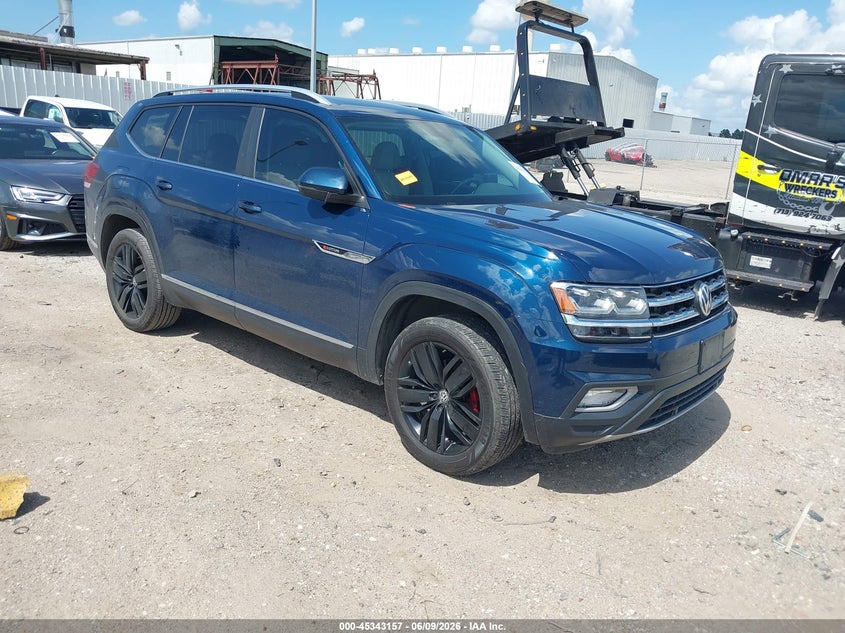 2019 Volkswagen Atlas VIN 1V2ER2CA7KC520496 — IAAI salvage auction photo