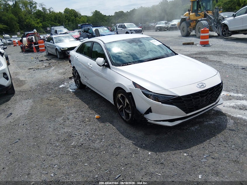 2023 Hyundai Elantra VIN 5NPLS4AG2PH114699 IAAI salvage auction — REAR END, Salvage (Virginia), sold $3,750 on 2026-07-07 (photo 1)
