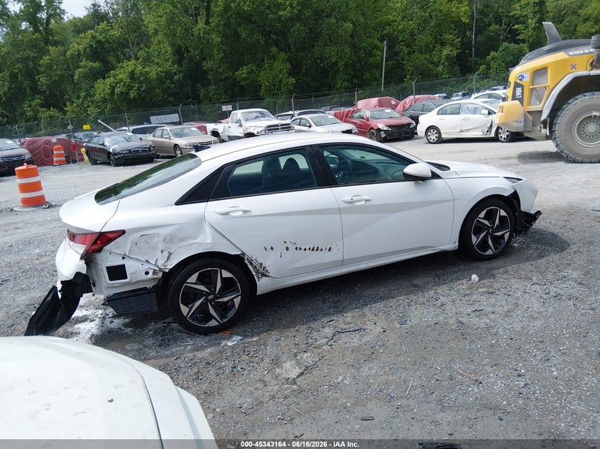 2023 Hyundai Elantra VIN 5NPLS4AG2PH114699 IAAI salvage auction — REAR END, Salvage (Virginia), sold $3,750 on 2026-07-07 (photo 4)
