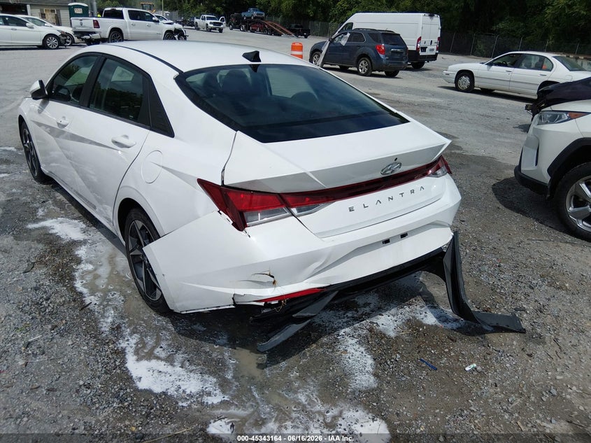 2023 Hyundai Elantra VIN 5NPLS4AG2PH114699 IAAI salvage auction — REAR END, Salvage (Virginia), sold $3,750 on 2026-07-07 (photo 6)