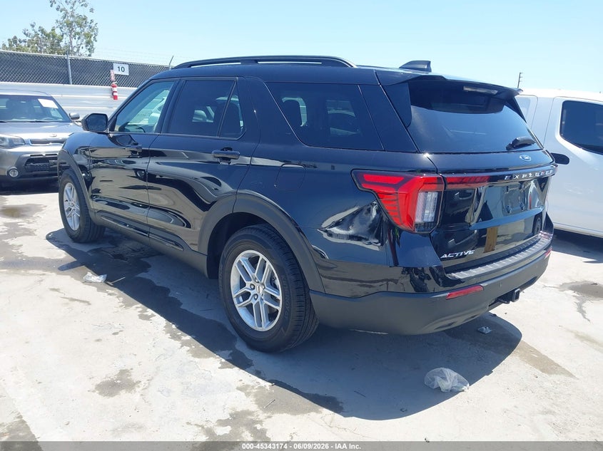2026 Ford Explorer VIN 1FMUK7DH3TGA46109 IAAI salvage auction — FRONT END, Salvage (California), sold $13,100 on 2026-07-29 (photo 3)