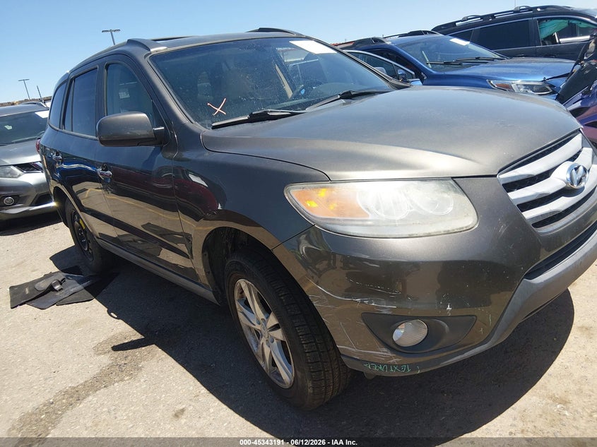 2012 Hyundai Santa fe VIN 5XYZKDAG1CG120408 IAAI salvage auction — HAIL, Salvage (Colorado), sold $475 on 2026-07-28 (photo 1)