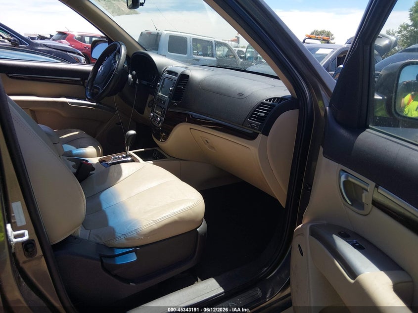 2012 Hyundai Santa fe VIN 5XYZKDAG1CG120408 IAAI salvage auction — HAIL, Salvage (Colorado), sold $475 on 2026-07-28 (photo 5)