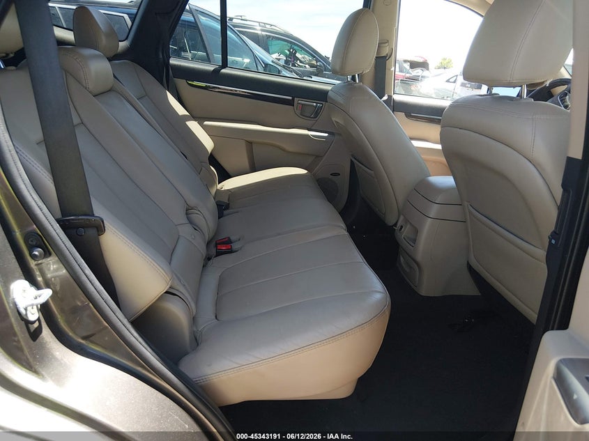 2012 Hyundai Santa fe VIN 5XYZKDAG1CG120408 IAAI salvage auction — HAIL, Salvage (Colorado), sold $475 on 2026-07-28 (photo 8)