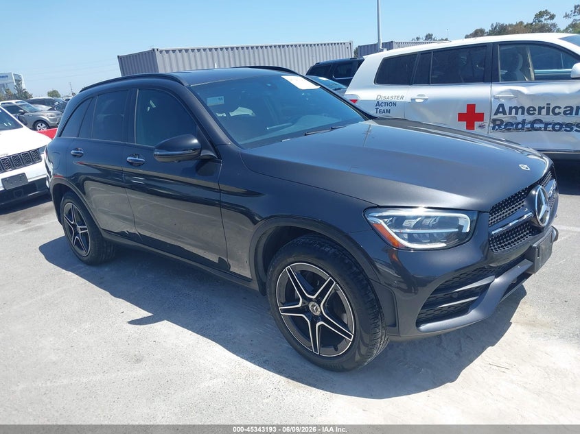 2021 Mercedes-benz Glc VIN W1N0G8EB4MF941080 IAAI salvage auction — NORMAL WEAR, Salvage Title, sold $14,900 on 2026-07-13 (photo 1)