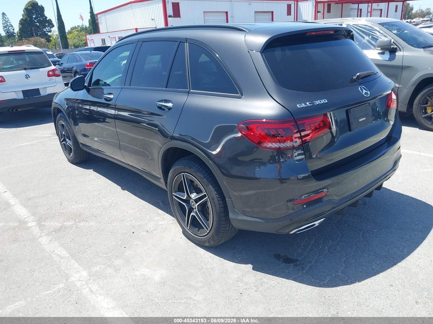 2021 Mercedes-benz Glc VIN W1N0G8EB4MF941080 IAAI salvage auction — NORMAL WEAR, Salvage Title, sold $14,900 on 2026-07-13 (photo 3)