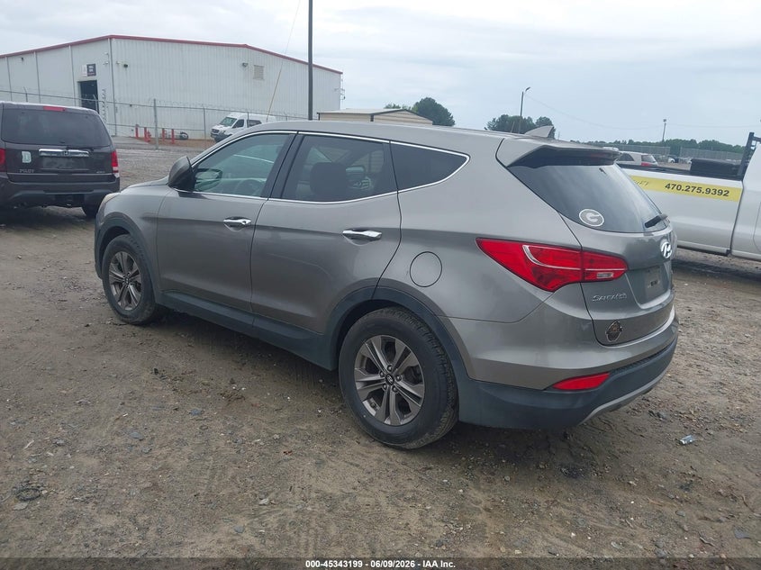 2015 Hyundai Santa fe VIN 5XYZT3LB3FG272364 IAAI salvage auction — NORMAL WEAR, Salvage Title, sold $1,250 on 2026-07-09 (photo 3)