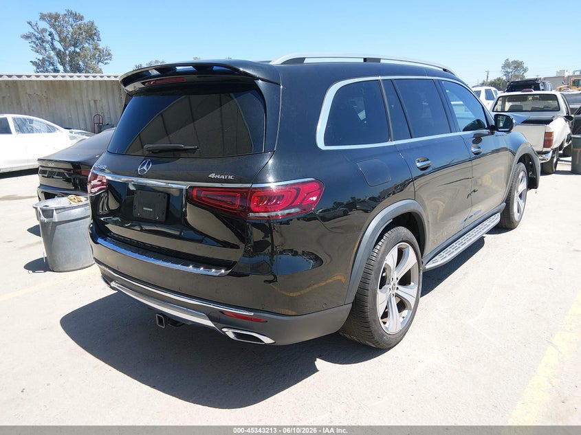 2022 Mercedes-benz Gls-klasse VIN 4JGFF5KE5NA708711 IAAI salvage auction — FRONT END, Salvage (California), sold $14,500 on 2026-07-29 (photo 4)