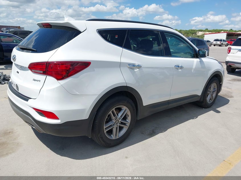 2018 Hyundai VIN 5XYZU3LB5JG550171 IAAI salvage auction — LEFT SIDE, Salvage (Texas), sold $3,000 on 2026-07-09 (photo 4)