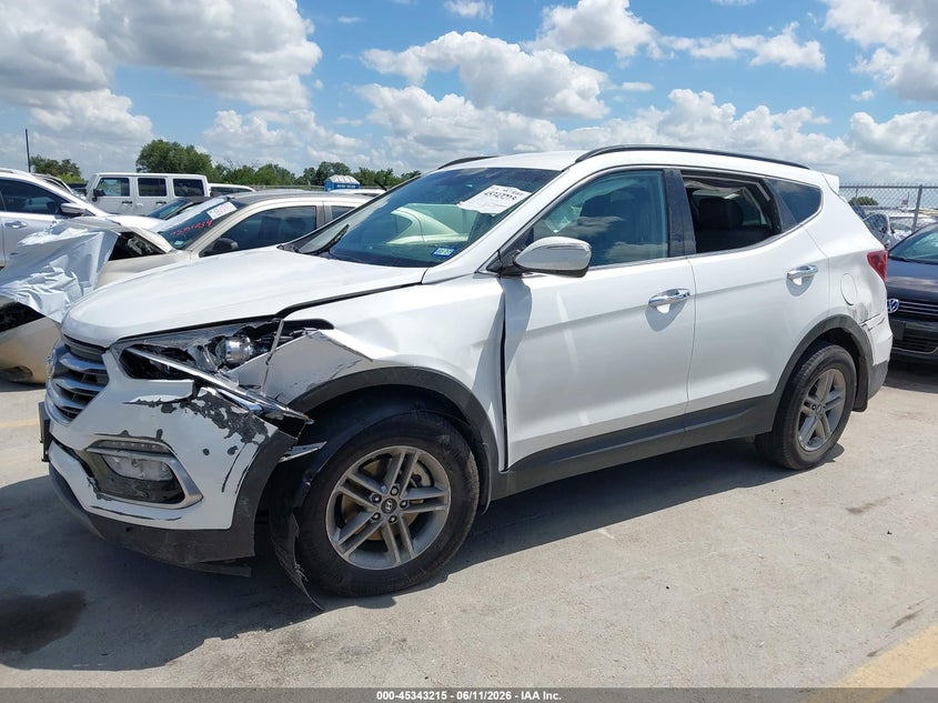 2018 Hyundai VIN 5XYZU3LB5JG550171 IAAI salvage auction — LEFT SIDE, Salvage (Texas), sold $3,000 on 2026-07-09 (photo 6)