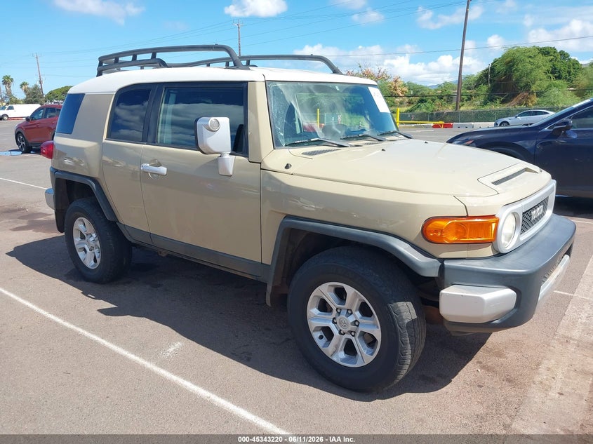 2014 Toyota Fj cruiser VIN JTEBU4BF6EK187550 IAAI salvage auction — REAR END, Salvage (Hawaii), sold $8,000 on 2026-08-18 (photo 1)
