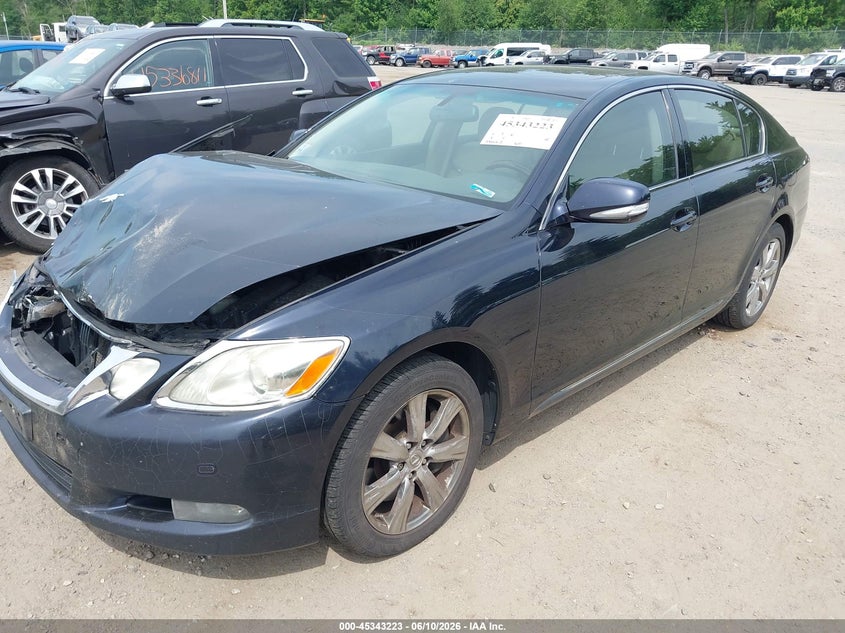 2008 Lexus Gs 350 VIN JTHCE96S180017654 IAAI salvage auction — FRONT END, Salvage (Massachusetts), sold $400 on 2026-07-17 (photo 2)
