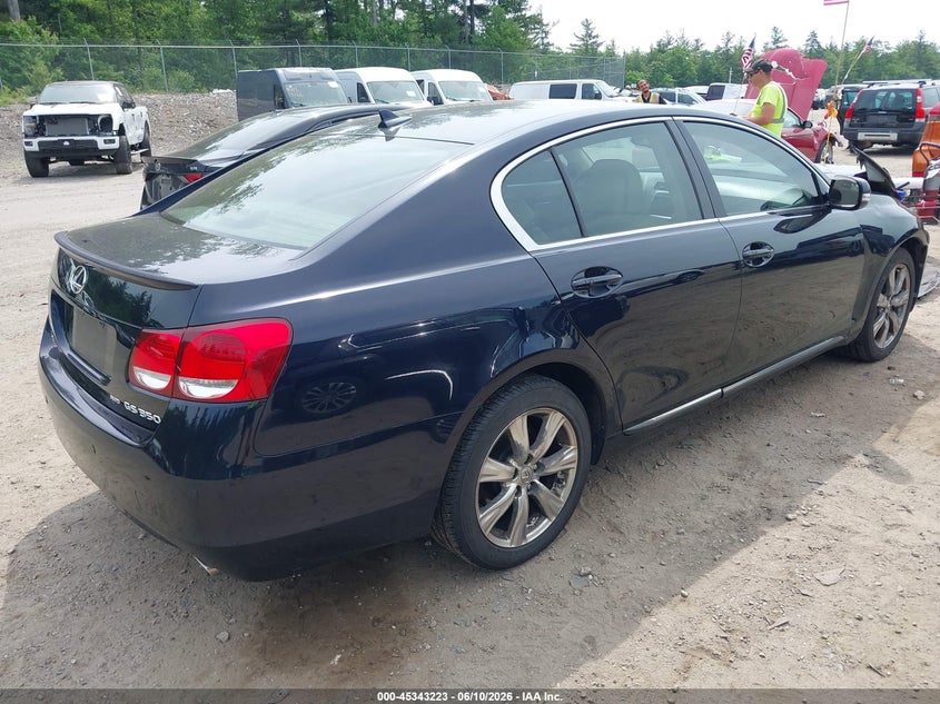 2008 Lexus Gs 350 VIN JTHCE96S180017654 IAAI salvage auction — FRONT END, Salvage (Massachusetts), sold $400 on 2026-07-17 (photo 4)