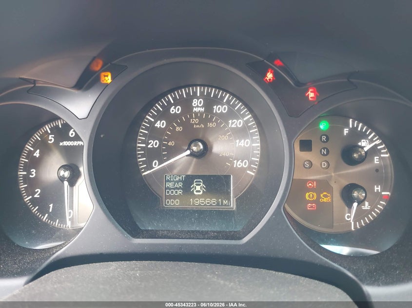 2008 Lexus Gs 350 VIN JTHCE96S180017654 IAAI salvage auction — FRONT END, Salvage (Massachusetts), sold $400 on 2026-07-17 (photo 7)