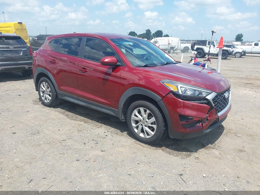 2020 Hyundai Tucson VIN KM8J23A4XLU181912 IAAI salvage auction — FRONT END, Salvage (Arkansas), sold $25 on 2026-07-08 (photo 1)