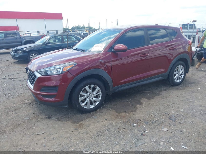 2020 Hyundai Tucson VIN KM8J23A4XLU181912 IAAI salvage auction — FRONT END, Salvage (Arkansas), sold $25 on 2026-07-08 (photo 2)