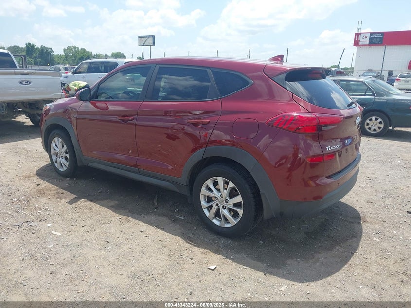 2020 Hyundai Tucson VIN KM8J23A4XLU181912 IAAI salvage auction — FRONT END, Salvage (Arkansas), sold $25 on 2026-07-08 (photo 3)