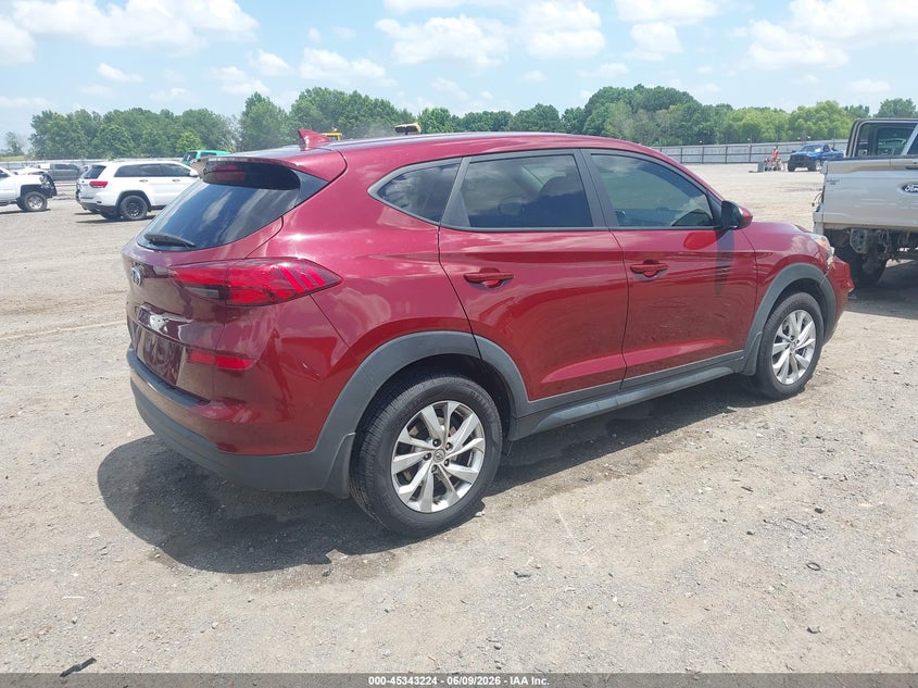2020 Hyundai Tucson VIN KM8J23A4XLU181912 IAAI salvage auction — FRONT END, Salvage (Arkansas), sold $25 on 2026-07-08 (photo 4)