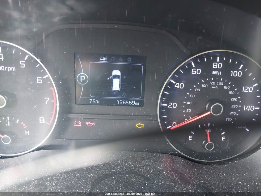 2018 Kia Sportage VIN KNDPMCACXJ7437879 IAAI salvage auction — NORMAL WEAR, Salvage Title, sold $2,375 on 2026-07-15 (photo 7)