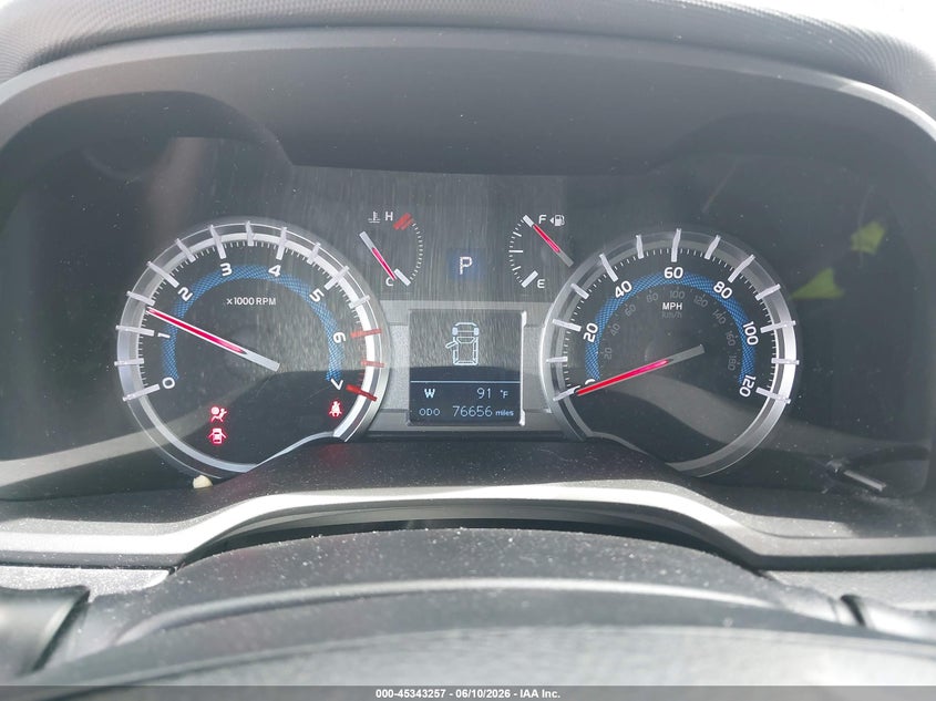2016 Toyota 4runner VIN JTEZU5JR1G5134496 IAAI salvage auction — FRONT END, Rebuildable (Florida), sold $7,300 on 2026-07-20 (photo 7)