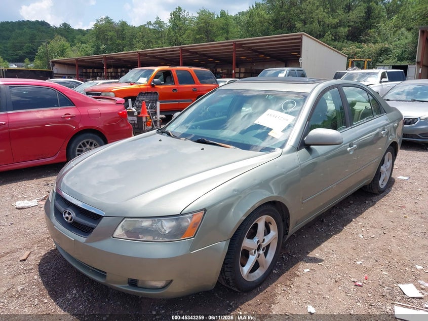 2007 Hyundai Sonata VIN 5NPEU46F27H192547 IAAI salvage auction — NORMAL WEAR, Clear (Alabama), sold $325 on 2026-07-08 (photo 2)
