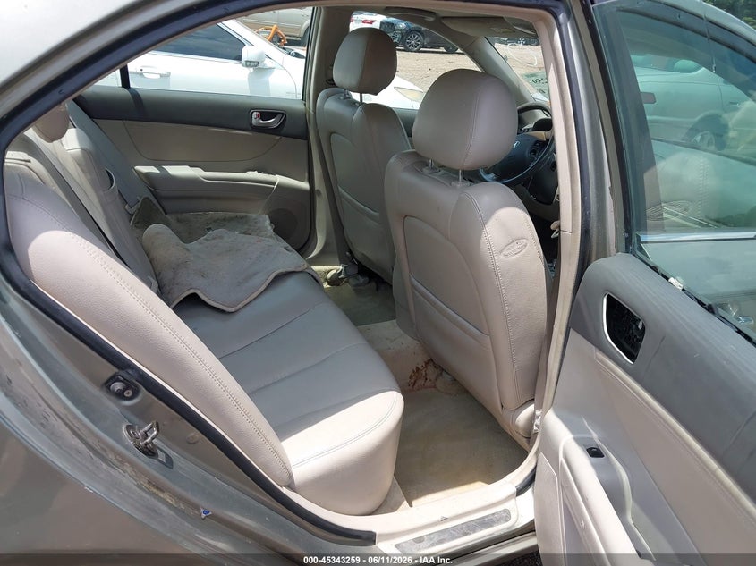 2007 Hyundai Sonata VIN 5NPEU46F27H192547 IAAI salvage auction — NORMAL WEAR, Clear (Alabama), sold $325 on 2026-07-08 (photo 8)